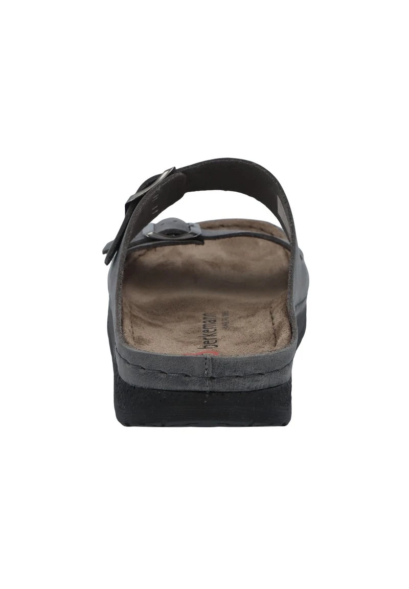 ADAM - Pantolette Flach - Grau 4 ADAM - Pantolette Flach - Grau – Bild 4