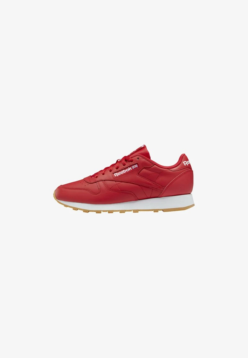 Reebok Classic CLASSIC LEATHER UNISEX - Sneaker Low - Vector Red Cloud White Reebok Rubber Gum 1 Reebok Classic CLASSIC LEATHER UNISEX - Sneaker Low - Vector Red Cloud White Reebok Rubber Gum