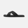 Calvin Klein CROSS - Pantolette Flach - Black