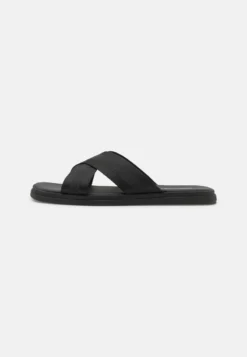 Calvin Klein CROSS - Pantolette Flach - Black