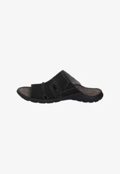 Josef Seibel LOGAN - Pantolette Flach - Schwarz