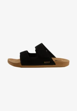 Reef CUSHION TRADEWIND - Pantolette Flach - Black Cork