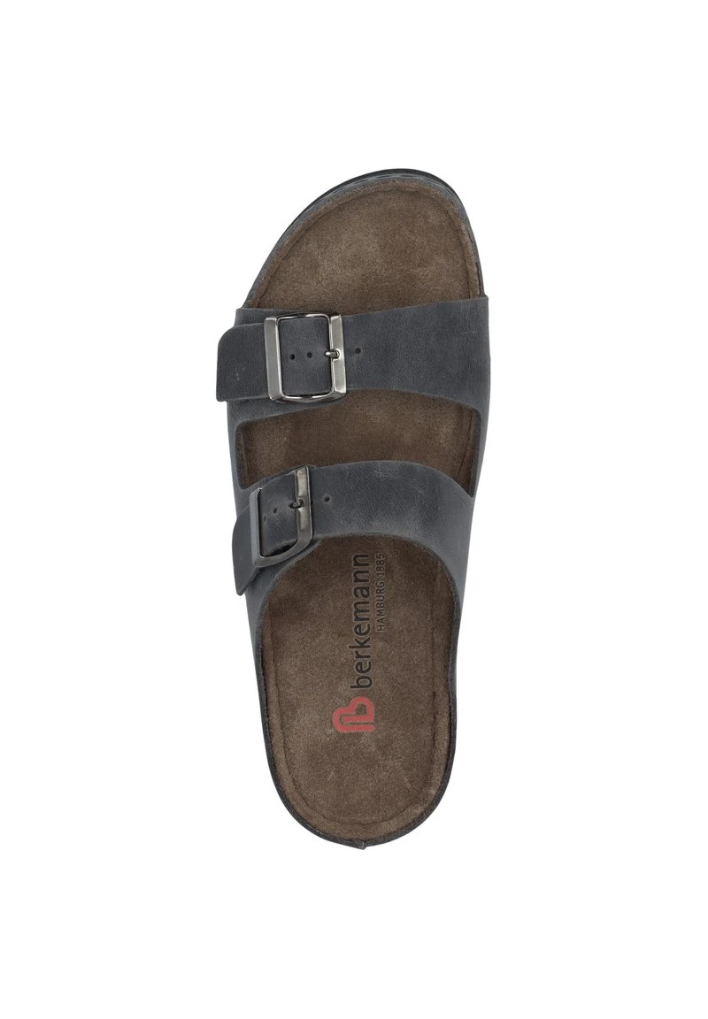 ADAM - Pantolette Flach - Grau 3 ADAM - Pantolette Flach - Grau – Bild 3