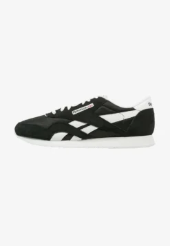 Reebok Classic CLASSIC NYLON BREATHABLE LIGHTWEIGHT SHOES - Sneaker Low - Black/white