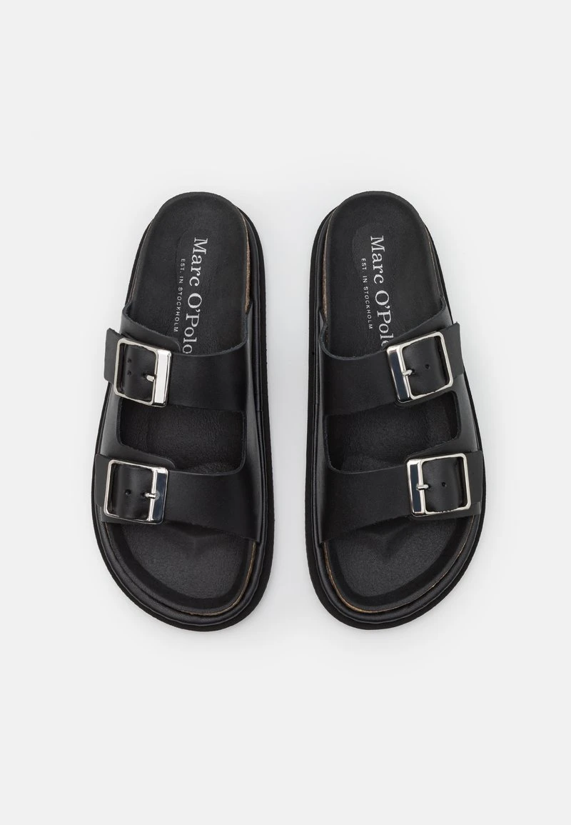 Marc O'Polo MATS - Pantolette Flach - Black 4 Marc O'Polo MATS - Pantolette Flach - Black – Bild 4