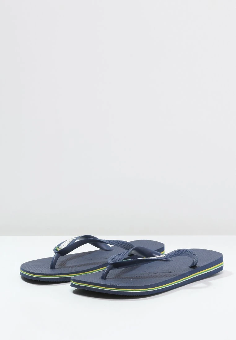 Havaianas BRASIL LOGO - Bade-Zehentrenner - Navy Blue 3 Havaianas BRASIL LOGO - Bade-Zehentrenner - Navy Blue – Bild 3