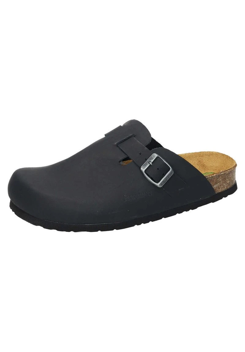 Pantolette Flach - Navy 2 Pantolette Flach - Navy – Bild 2