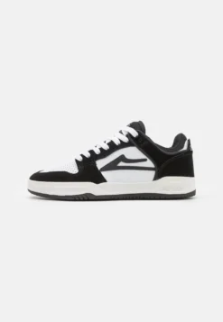 Lakai TELFORD UNISEX - Sneaker Low - Black/white