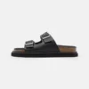 Marc O'Polo MATS - Pantolette Flach - Black