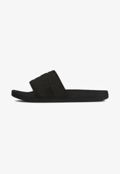 ROMEO - Pantolette Flach - Black