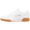 Reebok Classic WORKOUT PLUS - Sneaker Low - White/carbon/red/roya