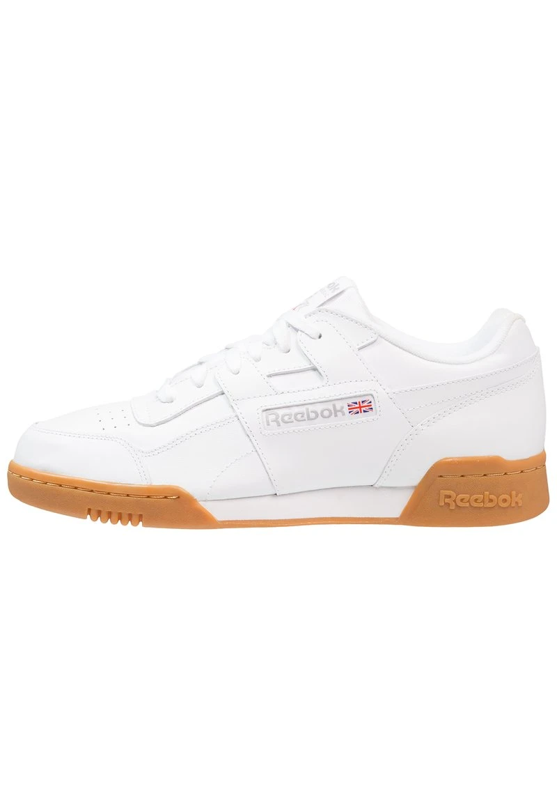 Reebok Classic WORKOUT PLUS - Sneaker Low - White/carbon/red/roya 1 Reebok Classic WORKOUT PLUS - Sneaker Low - White/carbon/red/roya