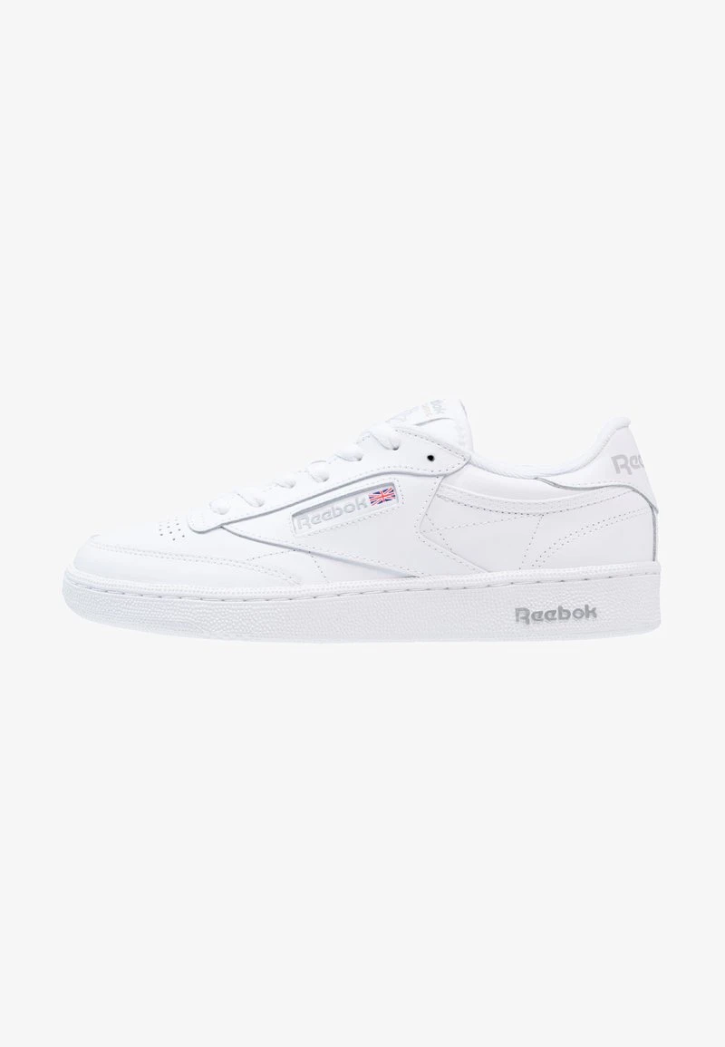 Reebok Classic CLUB C 85 UNISEX - Sneaker Low - White/sheer Grey 1 Reebok Classic CLUB C 85 UNISEX - Sneaker Low - White/sheer Grey