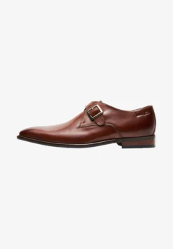 CARVALHO - Business-Slipper - Cognac Orange