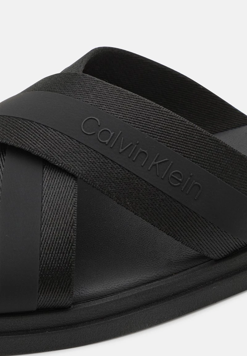 Calvin Klein CROSS - Pantolette Flach - Black 6 Calvin Klein CROSS - Pantolette Flach - Black – Bild 6