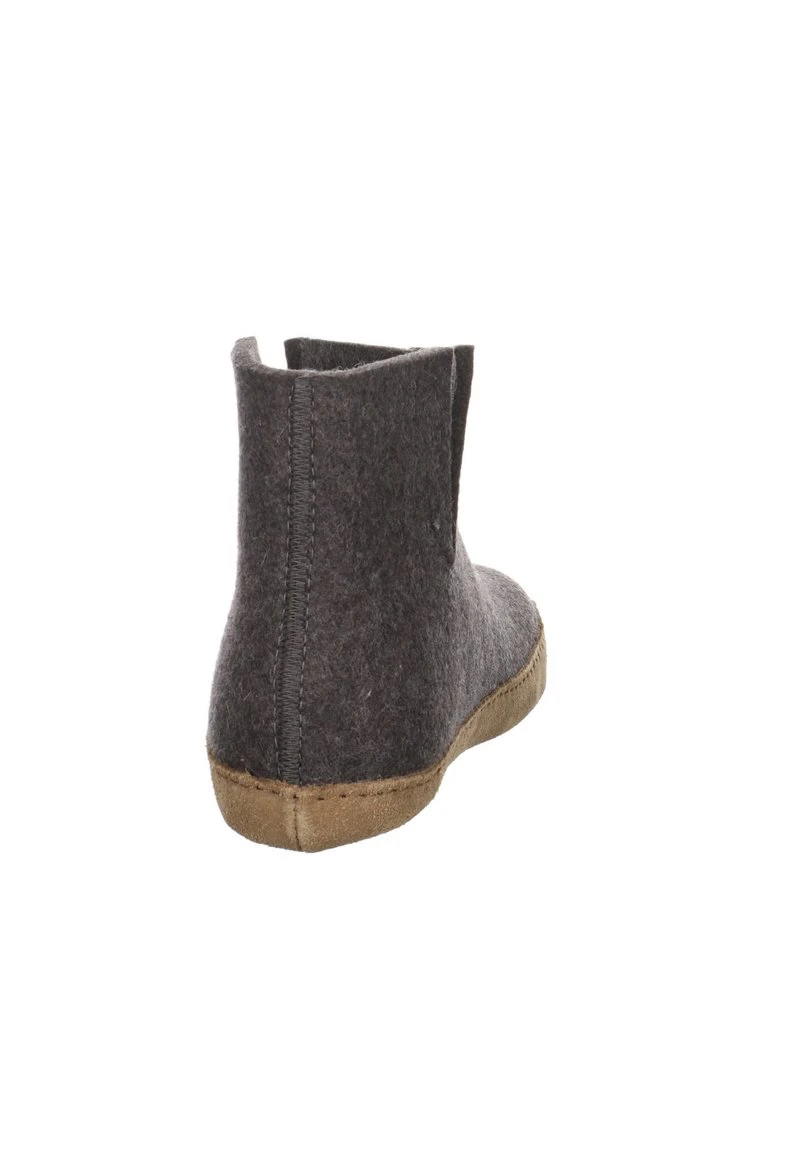 Haflinger Hausschuh - Anthrazit 4 Haflinger Hausschuh - Anthrazit – Bild 4