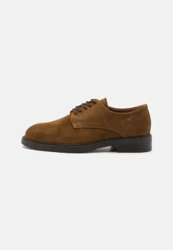 Selected Homme SLHBLAKE DERBY SHOE - Schnürer - Tobacco Brown