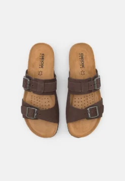 Geox GHITA - Pantolette Flach - Dark Coffee -Toni Pons Verkäufe adf14b4ff54f45a4b52732fca17fc4da