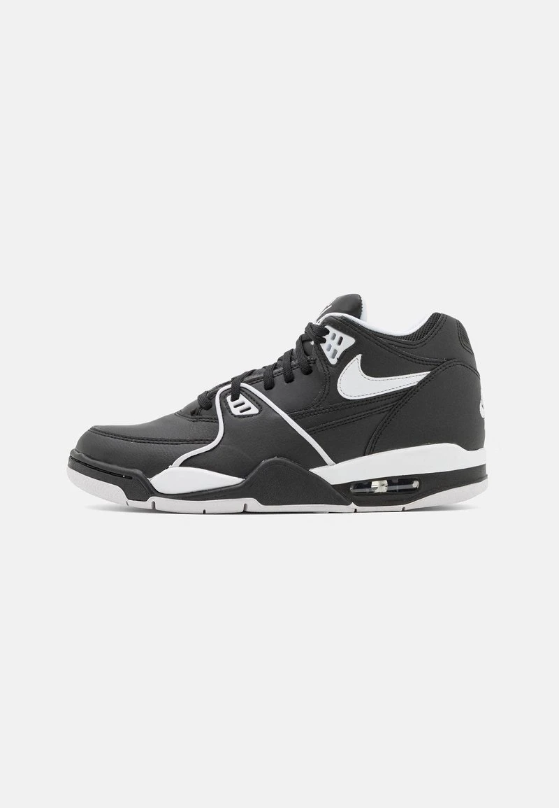 Nike Sportswear AIR FLIGHT 89 - Sneaker High - Black/white 1 Nike Sportswear AIR FLIGHT 89 - Sneaker High - Black/white