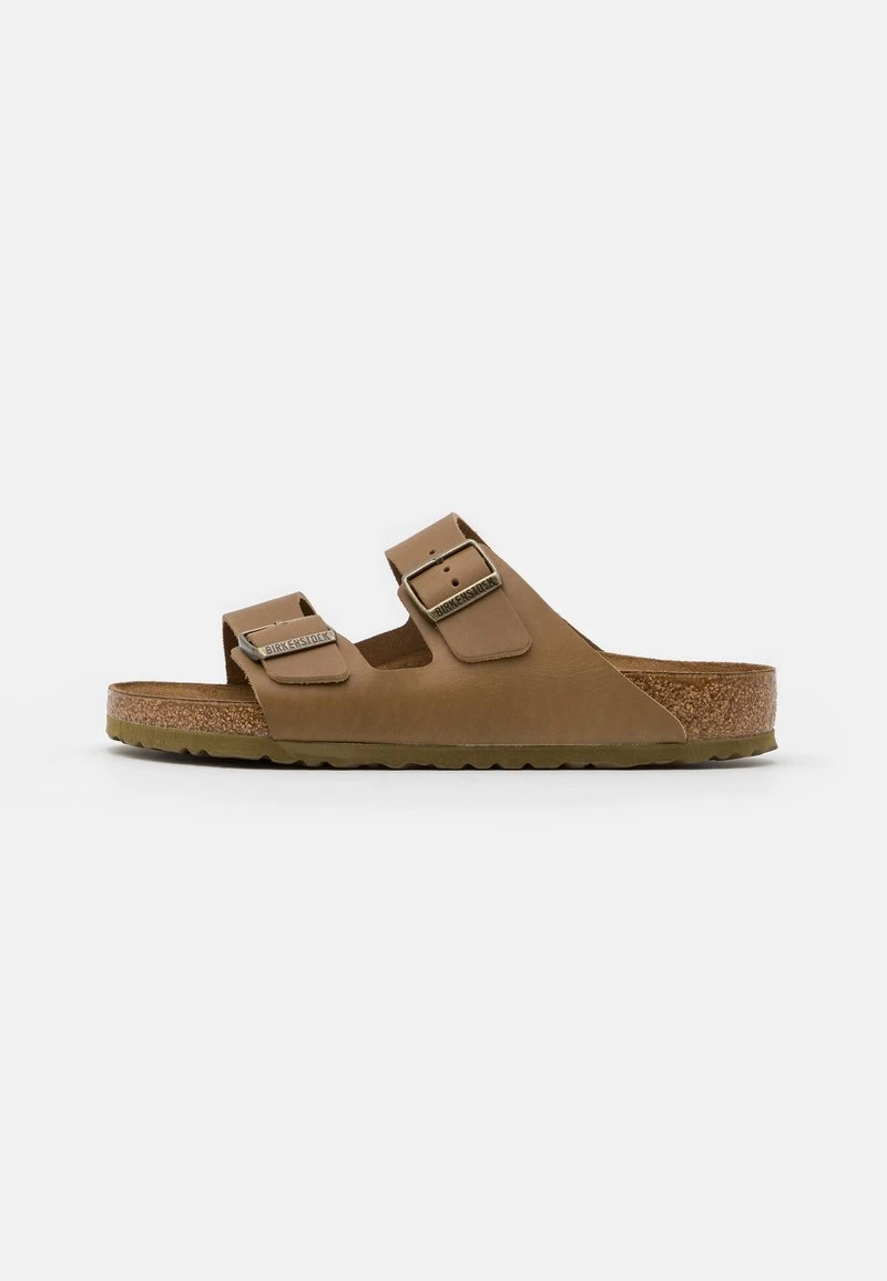 Birkenstock ARIZONA - Hausschuh - Natura Mud Green 1 Birkenstock ARIZONA - Hausschuh - Natura Mud Green