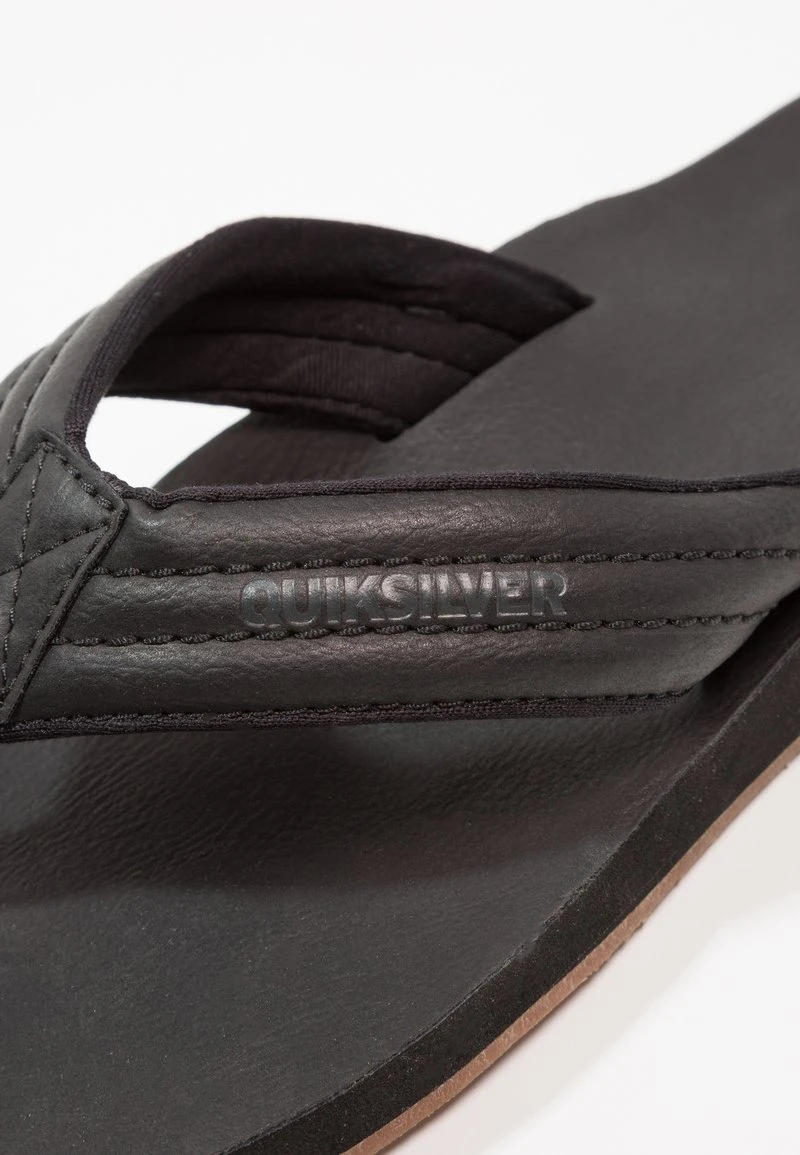 Quiksilver CARVER - Zehentrenner - Black 6 Quiksilver CARVER - Zehentrenner - Black – Bild 6