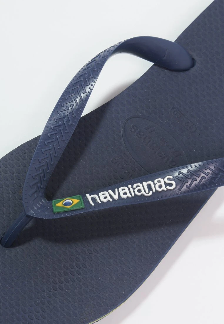 Havaianas BRASIL LOGO - Bade-Zehentrenner - Navy Blue 6 Havaianas BRASIL LOGO - Bade-Zehentrenner - Navy Blue – Bild 6