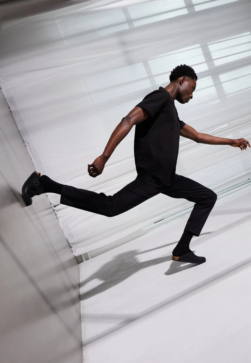 Birkenstock BOSTON NARROW FIT - Hausschuh - Schwarz 1 Birkenstock BOSTON NARROW FIT - Hausschuh - Schwarz