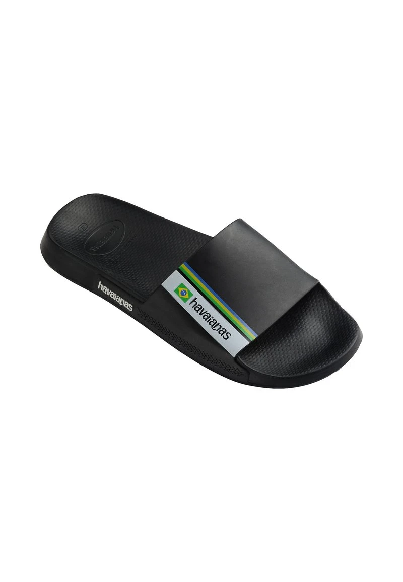 Havaianas SLIDE BLASIL UNISEX - Badesandale - Black 2 Havaianas SLIDE BLASIL UNISEX - Badesandale - Black – Bild 2