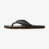 Quiksilver CARVER - Zehentrenner - Black