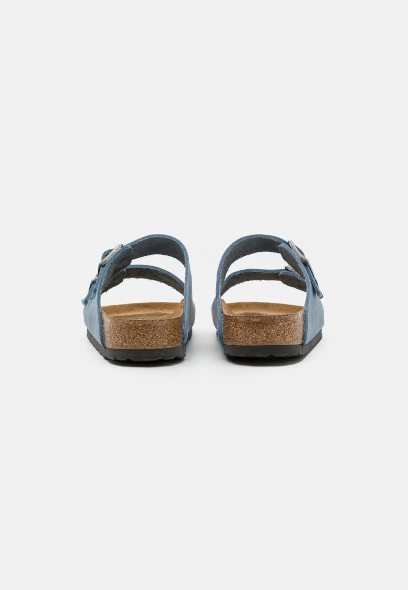 Birkenstock ARIZONA LEOI SOFT FOOTBED UNISEX - Hausschuh - Dusty Blue 3 Birkenstock ARIZONA LEOI SOFT FOOTBED UNISEX - Hausschuh - Dusty Blue – Bild 3