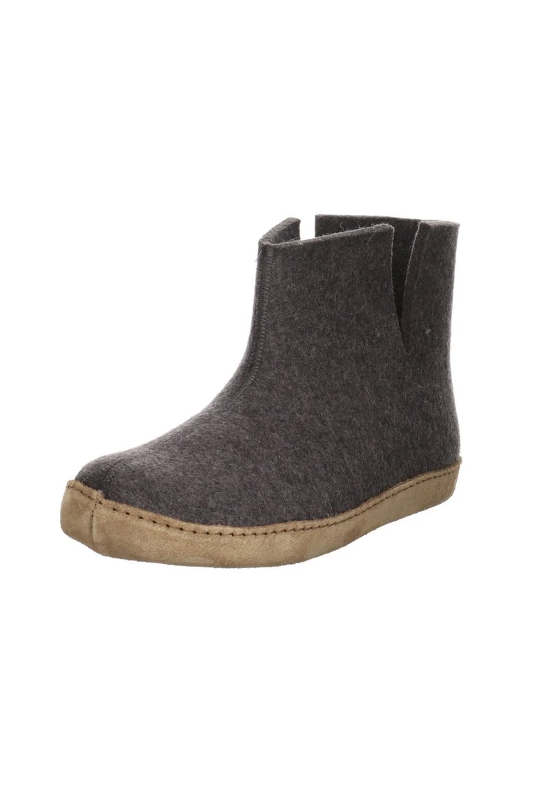 Haflinger Hausschuh - Anthrazit 2 Haflinger Hausschuh - Anthrazit – Bild 2