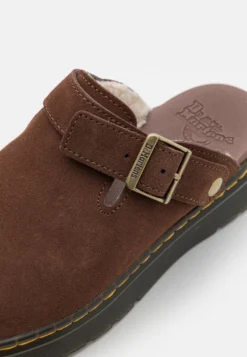 Dr. Martens CARLSON UNISEX - Pantolette Flach - Dark Brown -Toni Pons Verkäufe e7fd3790d71d46788ed4c170c72ed55d