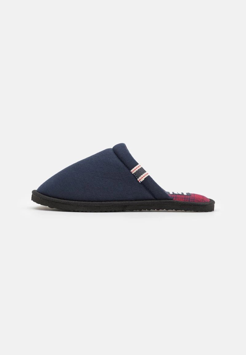 Jack & Jones JFWEVANS SLIPPER - Hausschuh - Navy 1 Jack & Jones JFWEVANS SLIPPER - Hausschuh - Navy