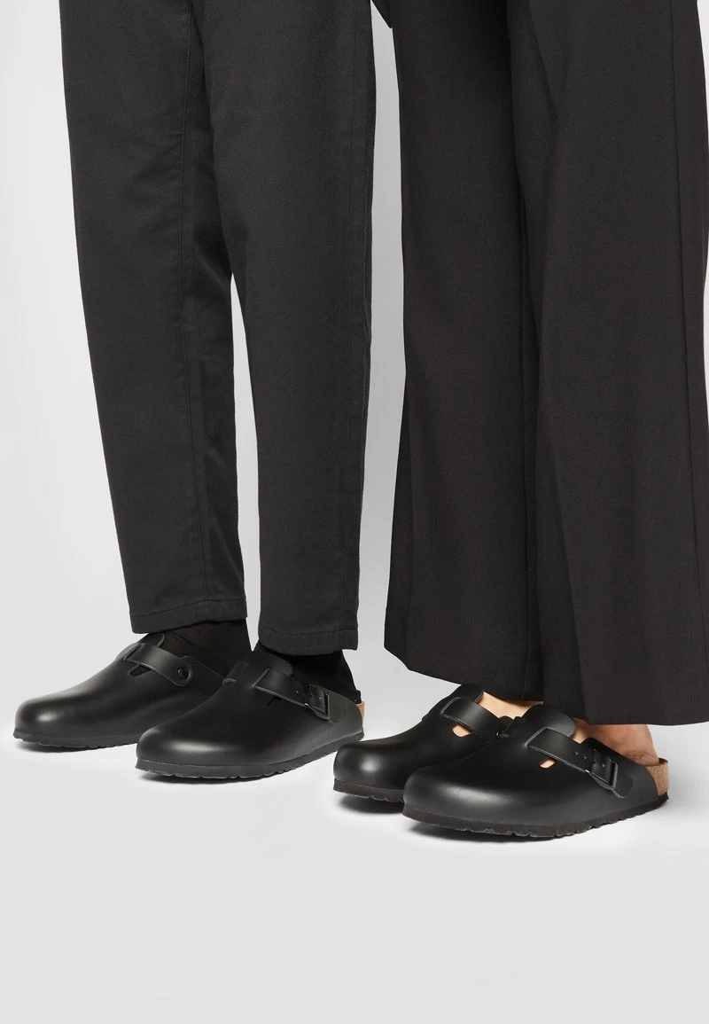 Birkenstock BOSTON NARROW FIT - Hausschuh - Schwarz 4 Birkenstock BOSTON NARROW FIT - Hausschuh - Schwarz – Bild 4