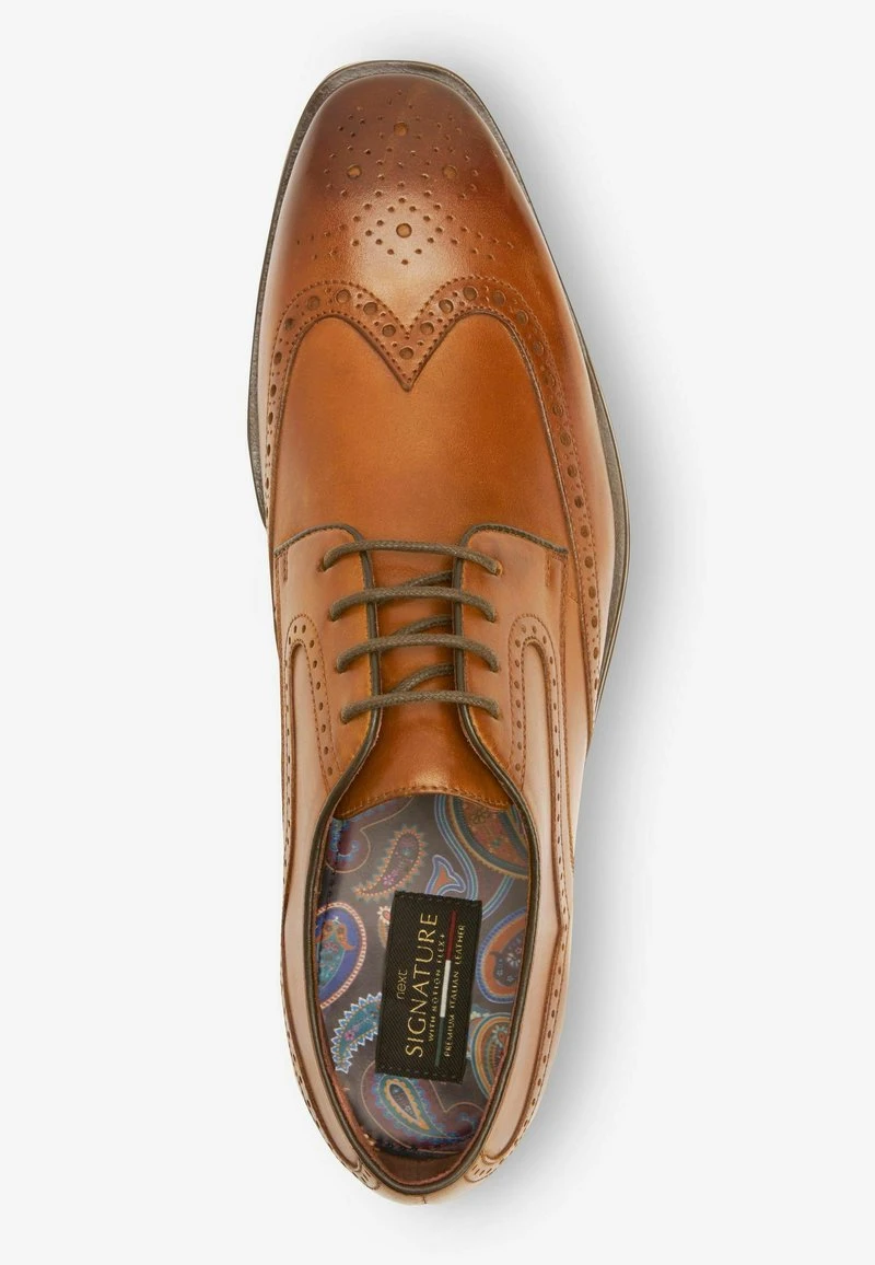 Next SIGNATURE ITALIAN PIPED EDGE BROGUES STANDARD - Business-Schnürer - Tan Brown 4 Next SIGNATURE ITALIAN PIPED EDGE BROGUES STANDARD - Business-Schnürer - Tan Brown – Bild 4