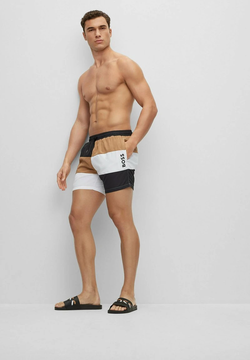 Boss BAY IT SLID INSLG - Pantolette Flach - Black Two 1 Boss BAY IT SLID INSLG - Pantolette Flach - Black Two