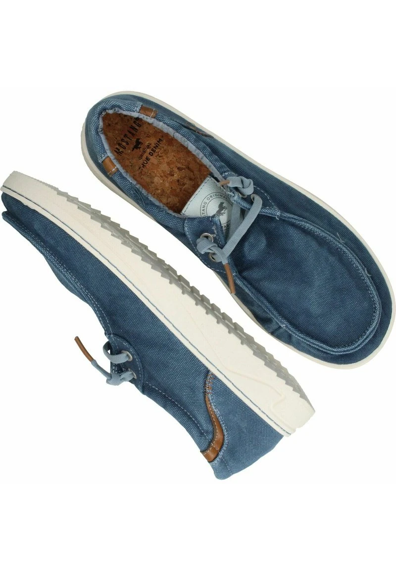 Mustang Sportlicher Schnürer - Dunkelblau 3 Mustang Sportlicher Schnürer - Dunkelblau – Bild 3